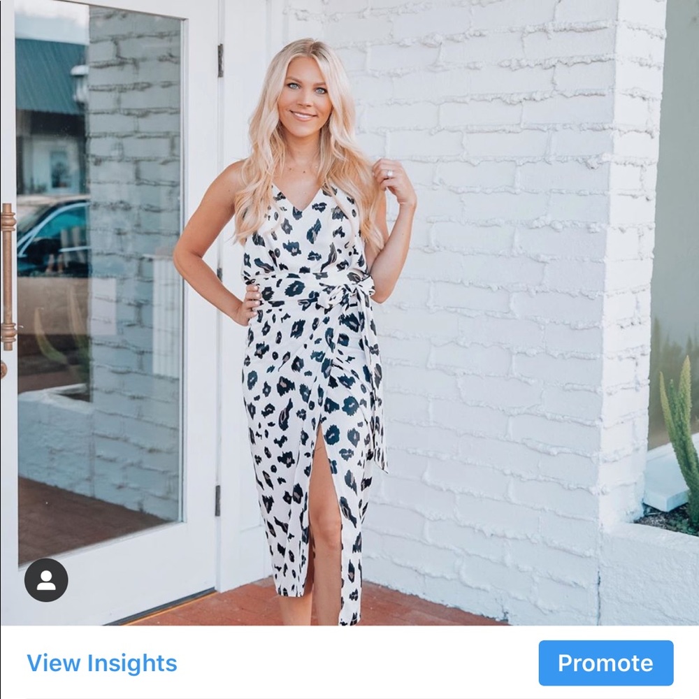 Leopard cami and skirt set